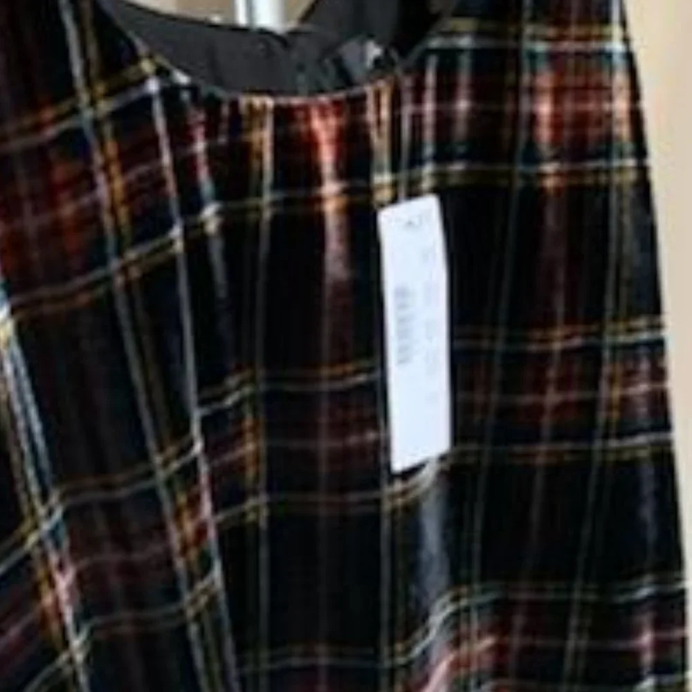 J Crew  Stewart Tartan top